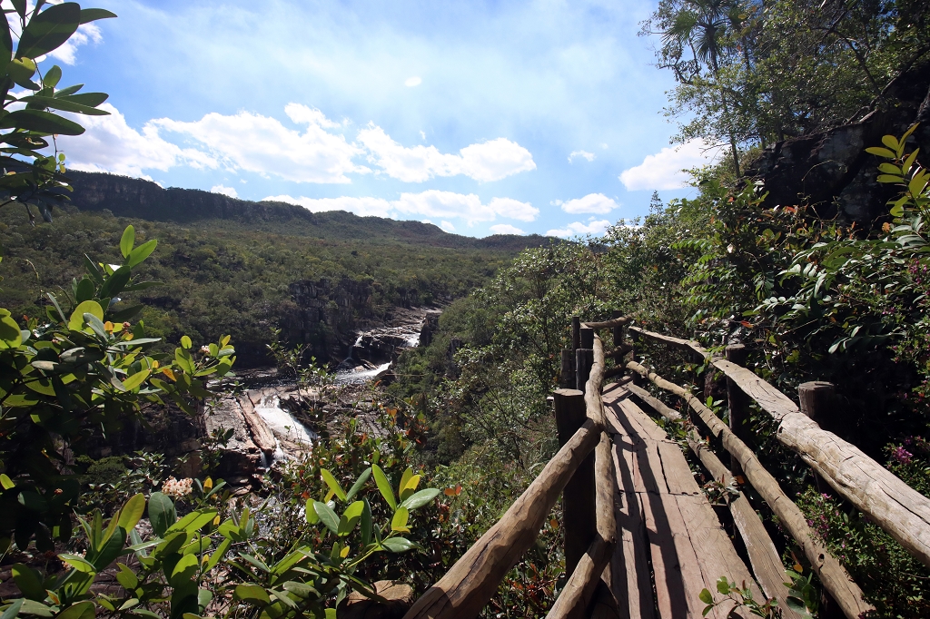 Trilha Amarela (Yellow Trail) im Parque Nacional da Chapada dos Veadeiros