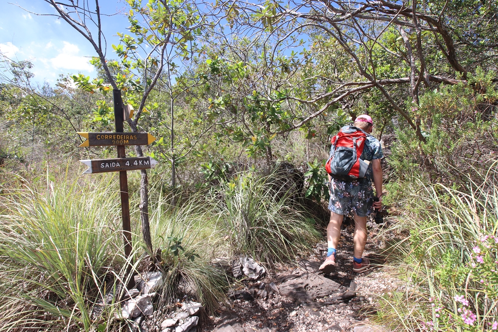 Trilha Amarela (Yellow Trail) im Parque Nacional da Chapada dos Veadeiros