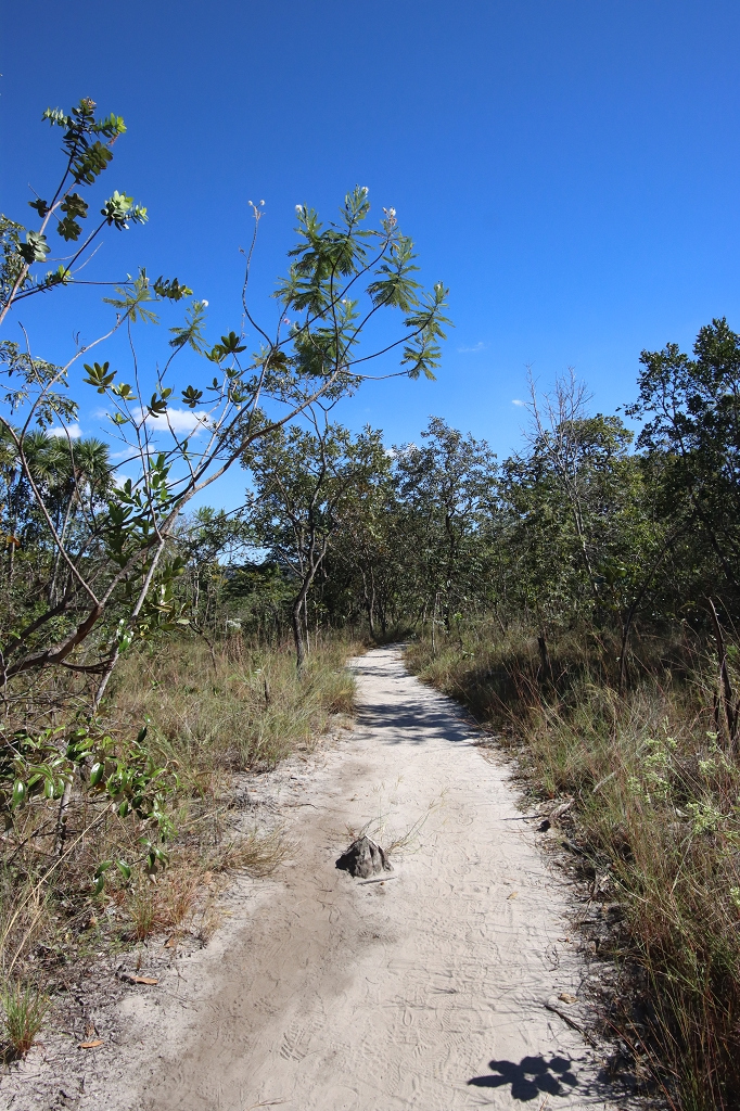 Trilha dos Cânions e Cariocas (Red Trail) im Nationalpark Chapada dos Veadeiros