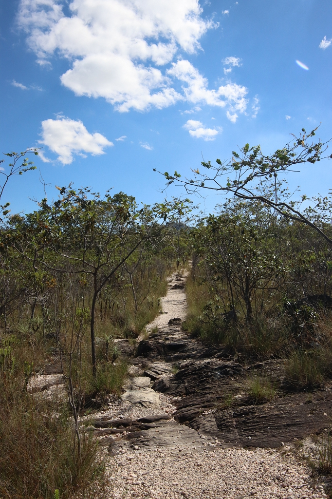 Trilha dos Cânions e Cariocas (Red Trail) im Nationalpark Chapada dos Veadeiros