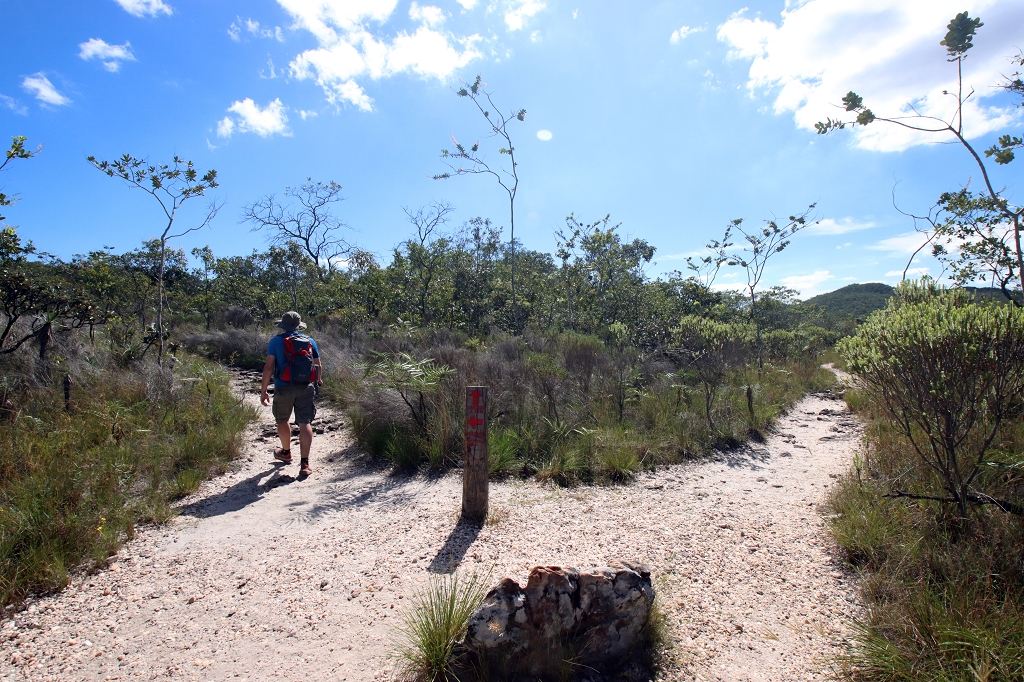 Trilha dos Cânions e Cariocas (Red Trail) im Nationalpark Chapada dos Veadeiros