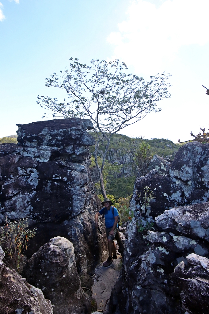 Trilha dos Cânions e Cariocas (Red Trail) im Nationalpark Chapada dos Veadeiros