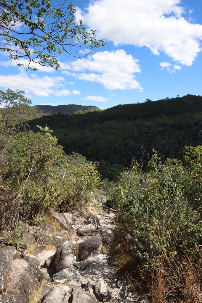 Trilha dos Cânions e Cariocas (Red Trail) im Nationalpark Chapada dos Veadeiros