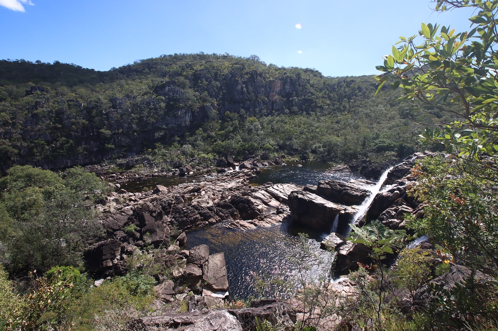 Trilha dos Cânions e Cariocas (Red Trail) im Nationalpark Chapada dos Veadeiros