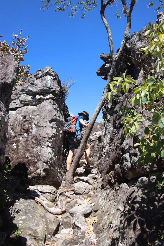 Trilha dos Cânions e Cariocas (Red Trail) im Nationalpark Chapada dos Veadeiros