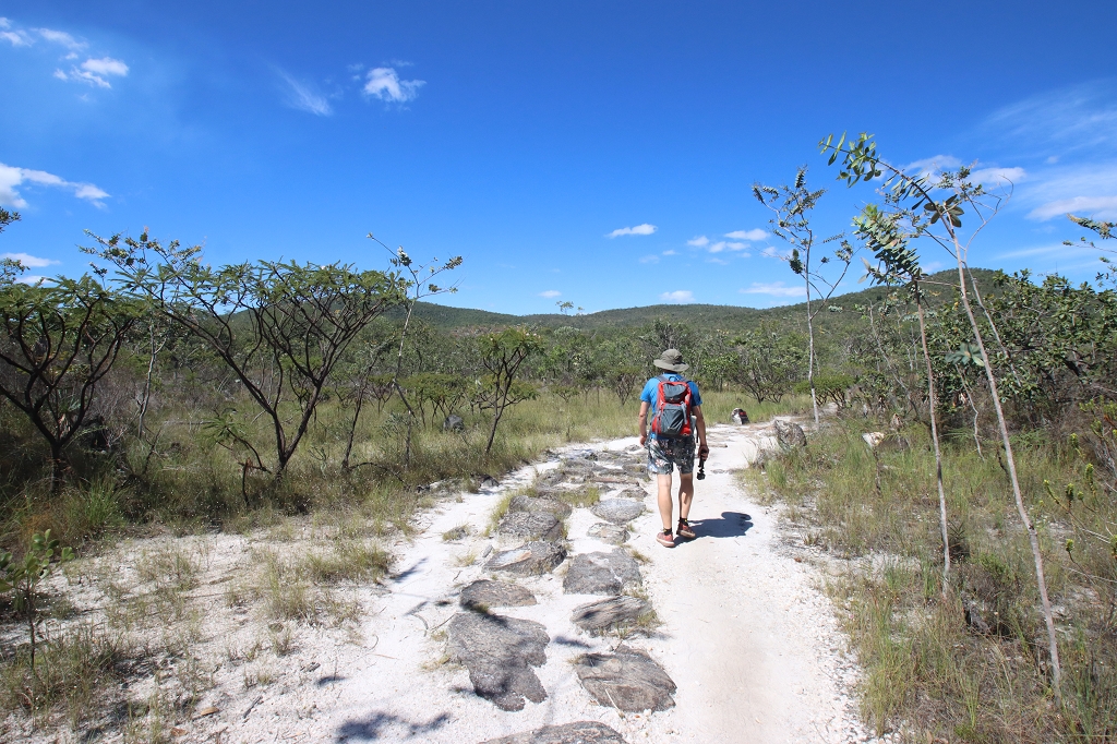 Trilha dos Cânions e Cariocas (Red Trail) im Nationalpark Chapada dos Veadeiros
