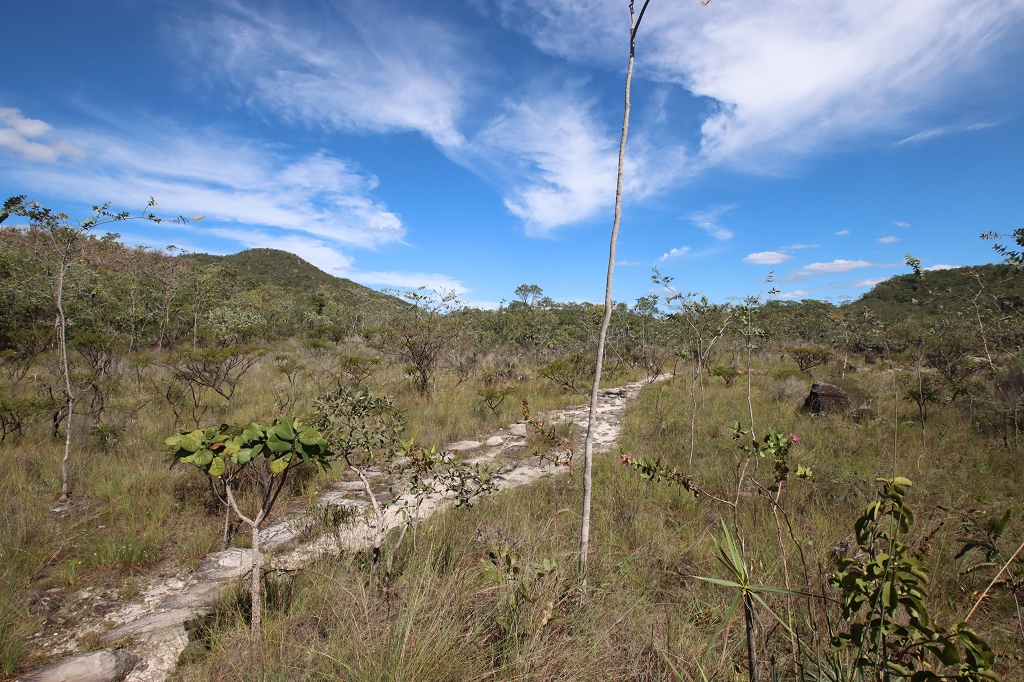 Trilha dos Cânions e Cariocas (Red Trail) im Nationalpark Chapada dos Veadeiros
