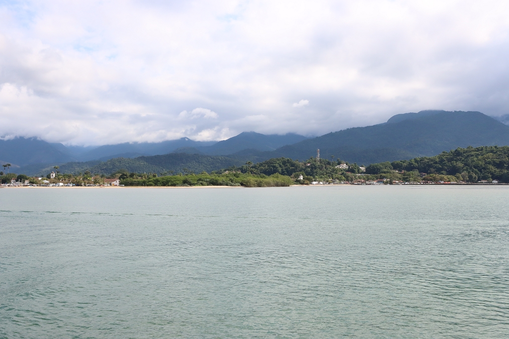 Mit dem Schoner Estrela da Manha hinaus in die Bucht von Paraty