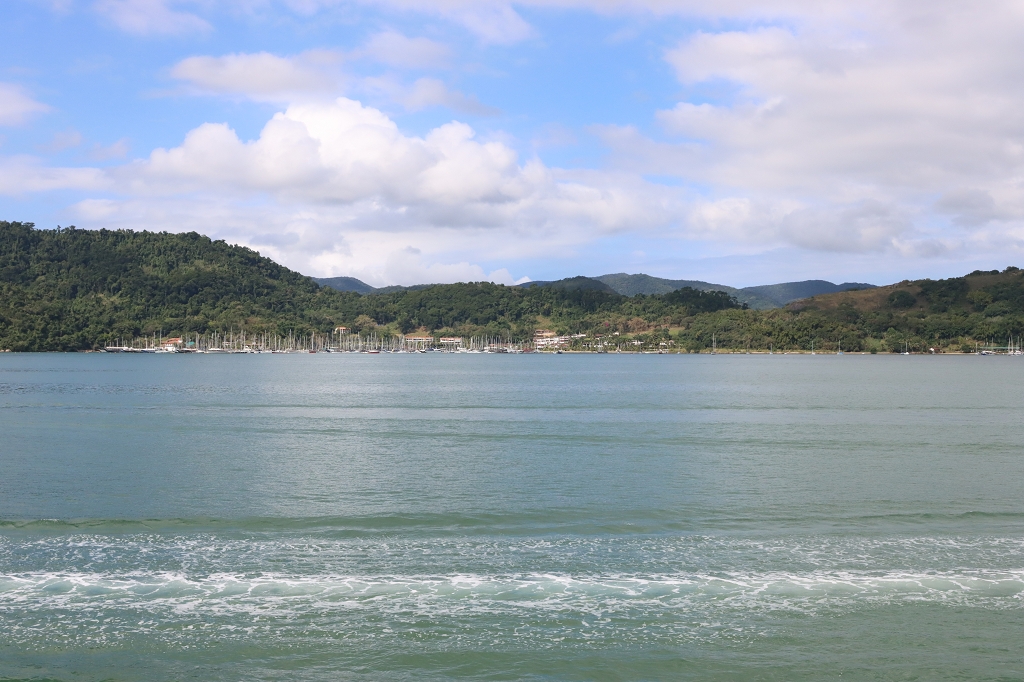 Mit dem Schoner Estrela da Manha hinaus in die Bucht von Paraty