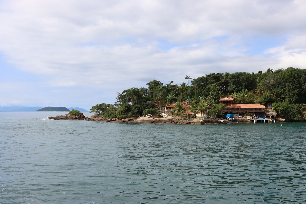 Mit dem Schoner Estrela da Manha hinaus in die Bucht von Paraty