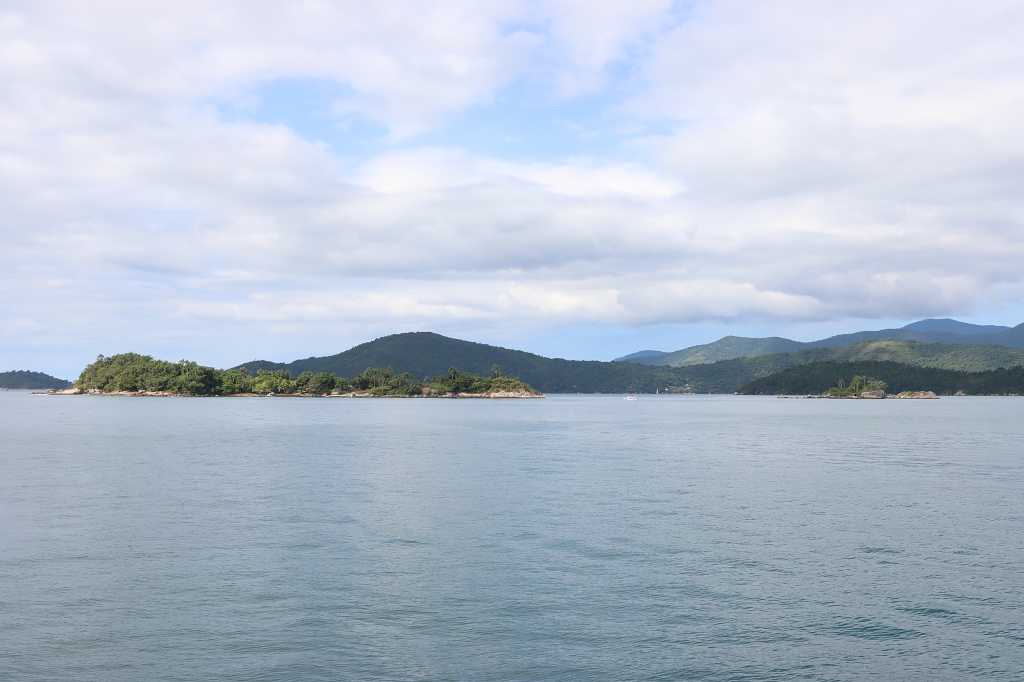 Mit dem Schoner Estrela da Manha hinaus in die Bucht von Paraty