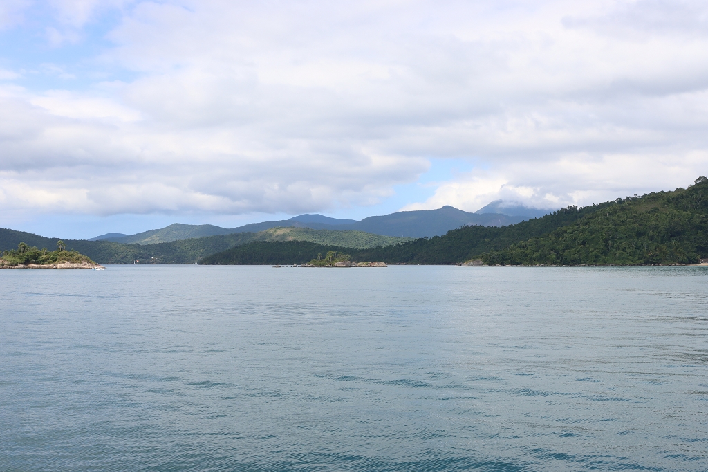 Mit dem Schoner Estrela da Manha hinaus in die Bucht von Paraty