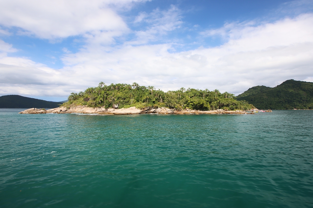 Mit dem Schoner Estrela da Manha hinaus in die Bucht von Paraty