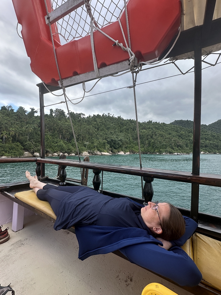 Lunchtime in der Lagoa Azul