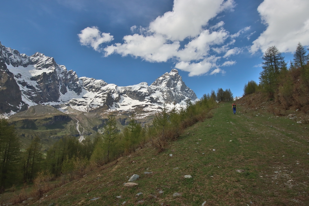 Wanderung vom Lago Blu zum Bec Pic Merlo (2.620 m.ü.M.)
