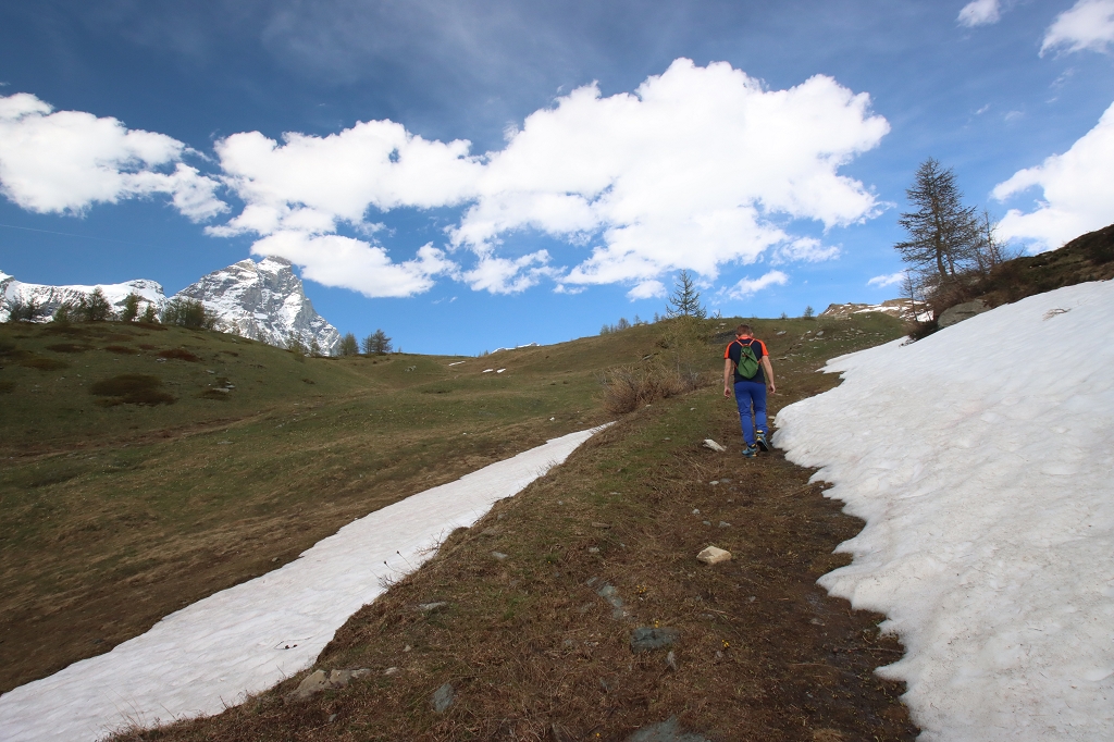 Wanderung vom Lago Blu zum Bec Pic Merlo (2.620 m.ü.M.)