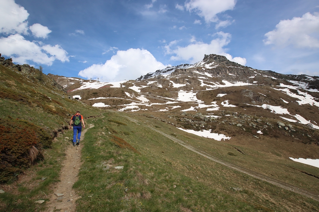 Wanderung vom Lago Blu zum Bec Pic Merlo (2.620 m.ü.M.)