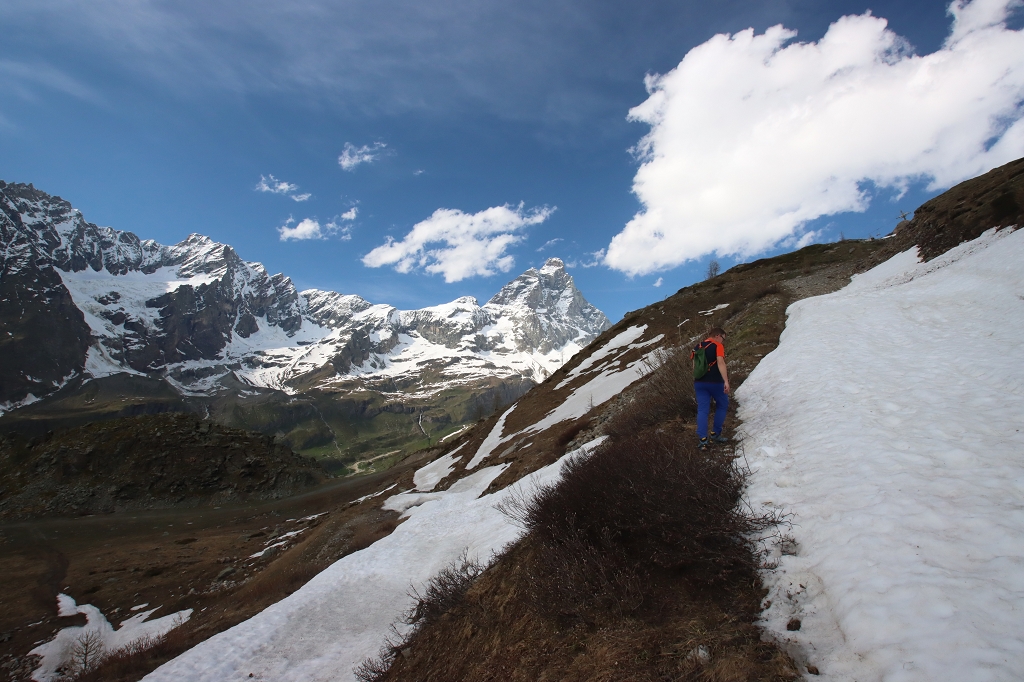 Wanderung vom Lago Blu zum Bec Pic Merlo (2.620 m.ü.M.)