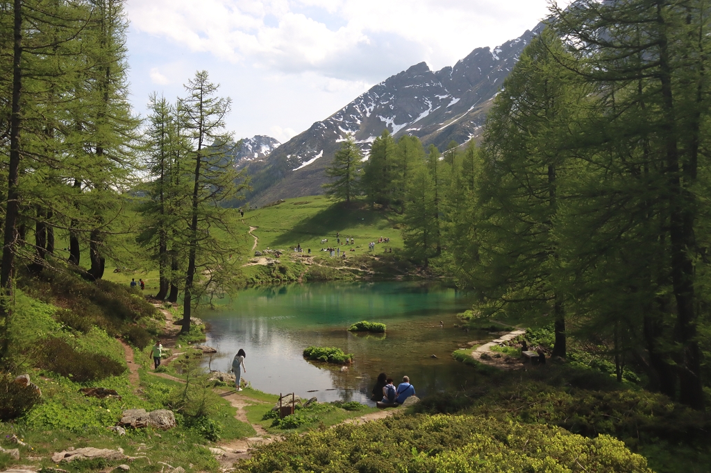 Lago Blu in Breuil-Cervinia