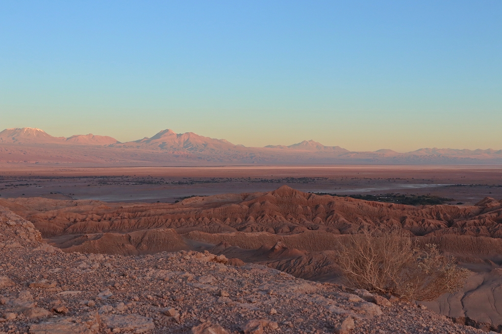 Blick auf das Valle de la Luna vom Coyote Aussichtspunkt