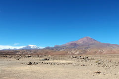 Blick auf den Vulkan Láscar von der Ruta 23