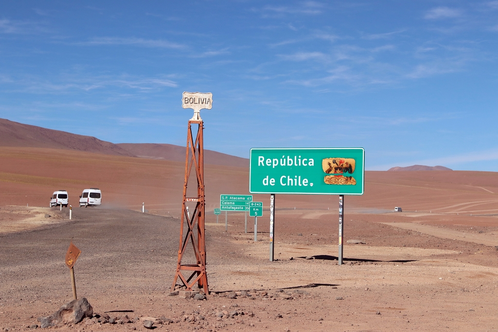 An der Grenze zu Bolivien