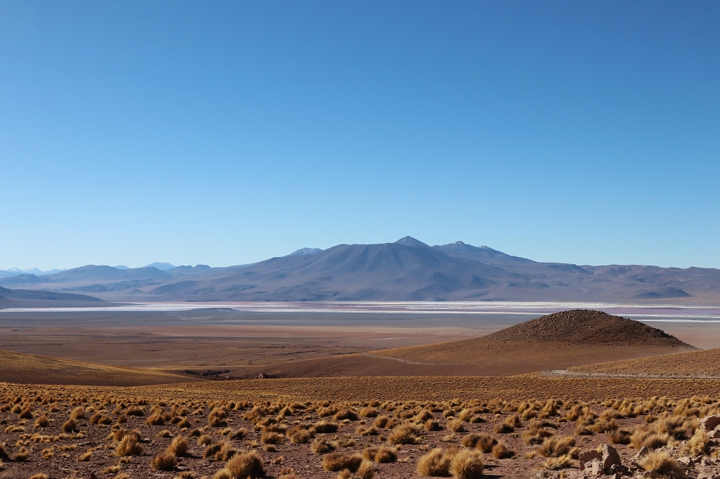 Fahrt über das bolivianische Altiplano zur Laguna Colorado