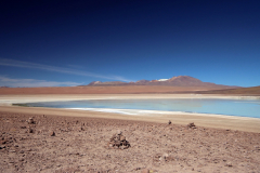 Laguna Blanca in Bolivien