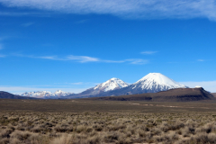 Zwillingsvulkane Parinacota und Pomerape