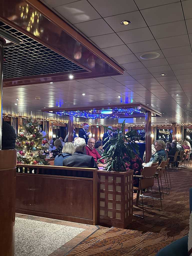 Heiligabend an Bord der MS Bolero