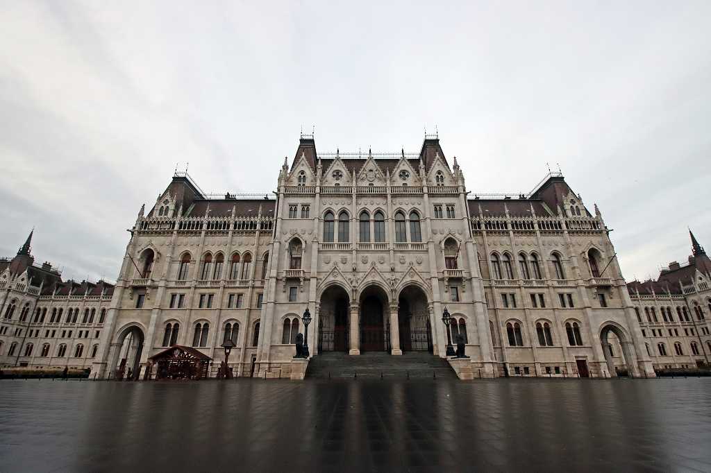 Parlamentsgebäude in Budapest