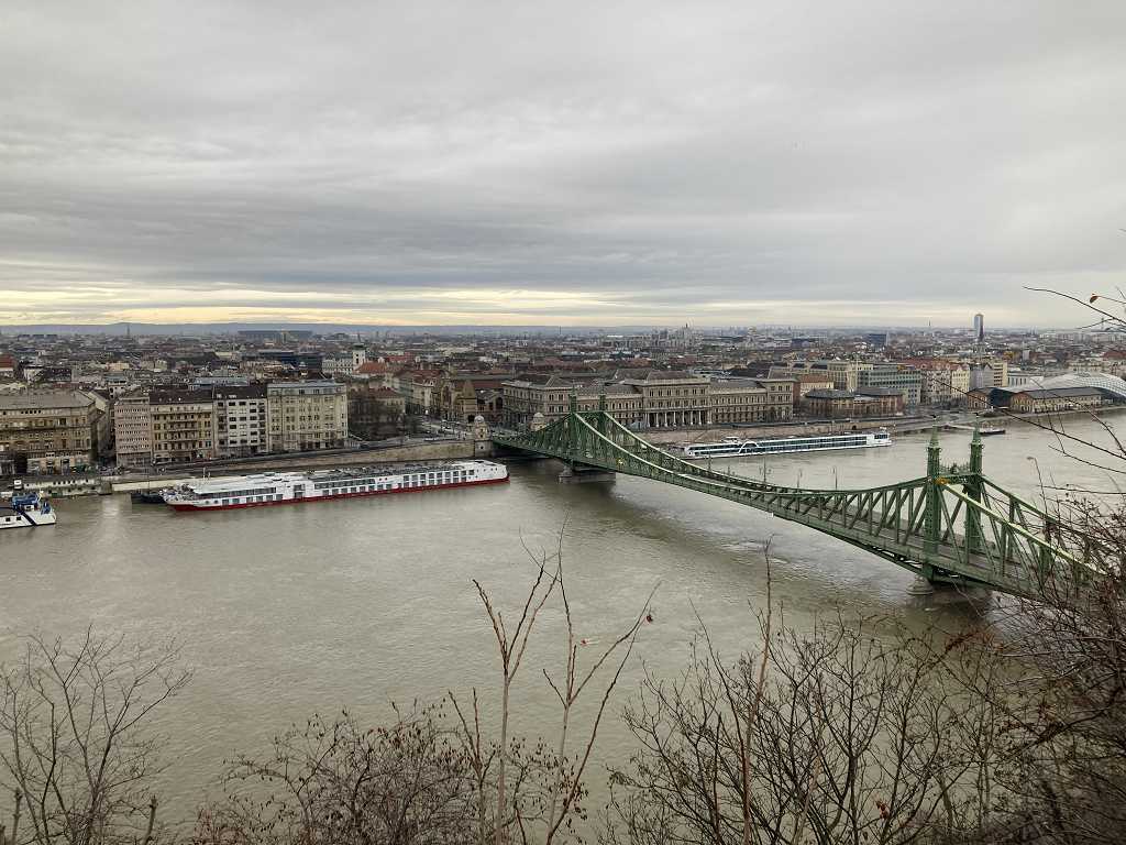 letzter Blick auf die Donau