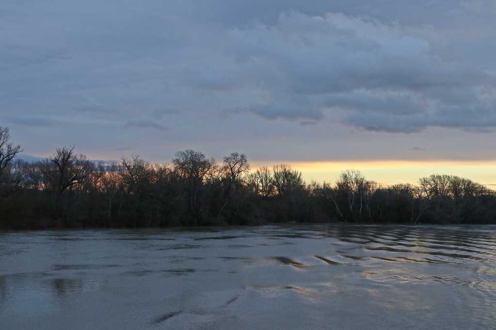 Blick auf die romantische Donau vom Außendeck der MS Bolero