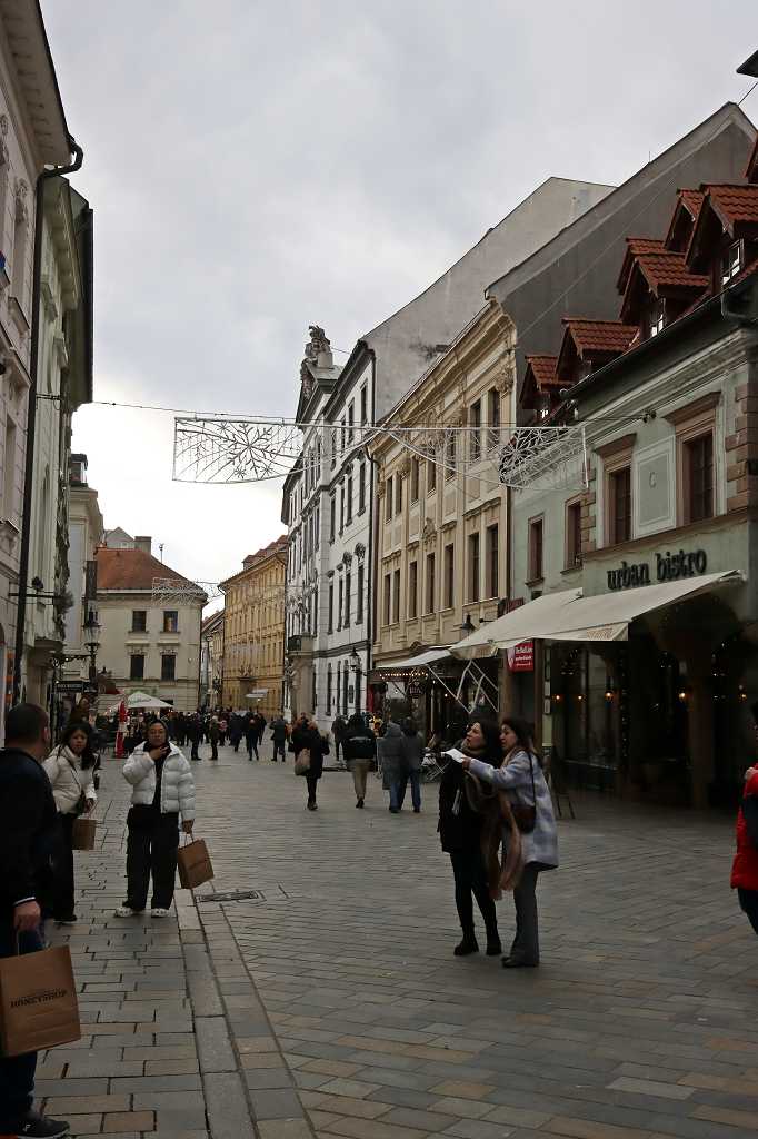 In der Innenstadt von Bratislava