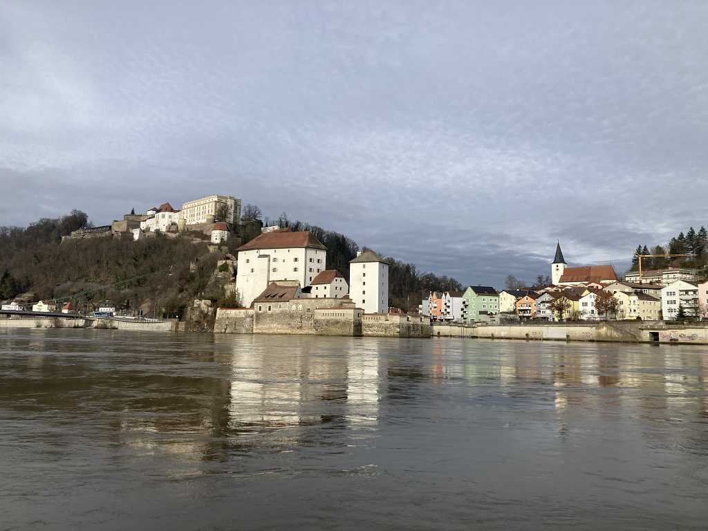 Ankunft in Passau