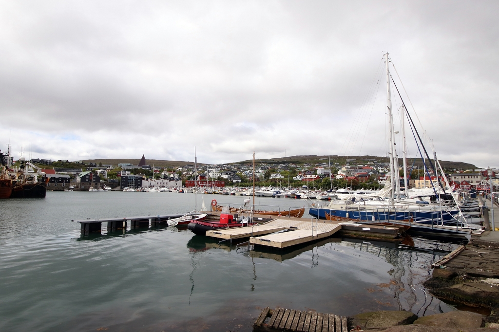 Auf der Halbinsel Tinganes in Tórshavn