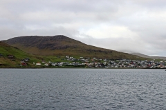 Blick auf Sørvágur
