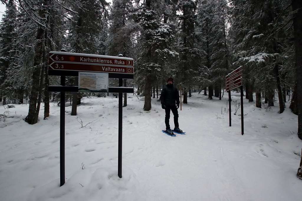 Schneeschuhwanderung auf den Konttainen