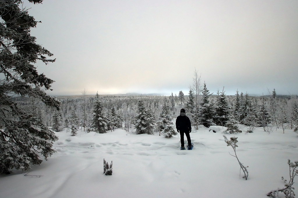 Schneeschuhwanderung auf den Konttainen