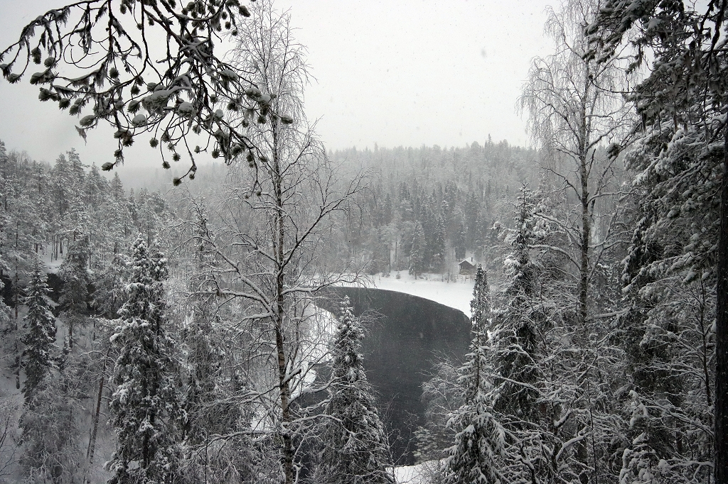 Schneeschuhtour auf der "kleinen Bärenrunde" im Oulanka-Nationalpark
