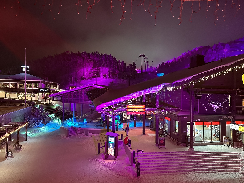 Polar Night Light Festival in Ruka