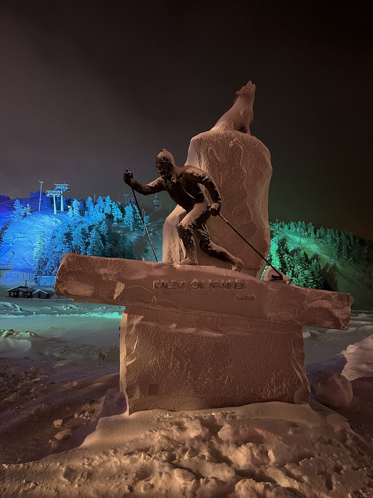 Polar Night Light Festival in Ruka