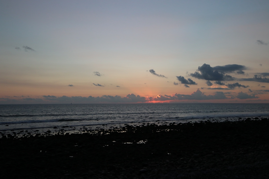 Sonnenuntergang am Faro de Maspalomas