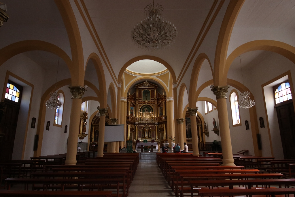 Mit dem Roller durch den Nordwesten Gran Canarias - Pfarrkirche Iglesia Nuestra Señora del Socorro in Tejeda