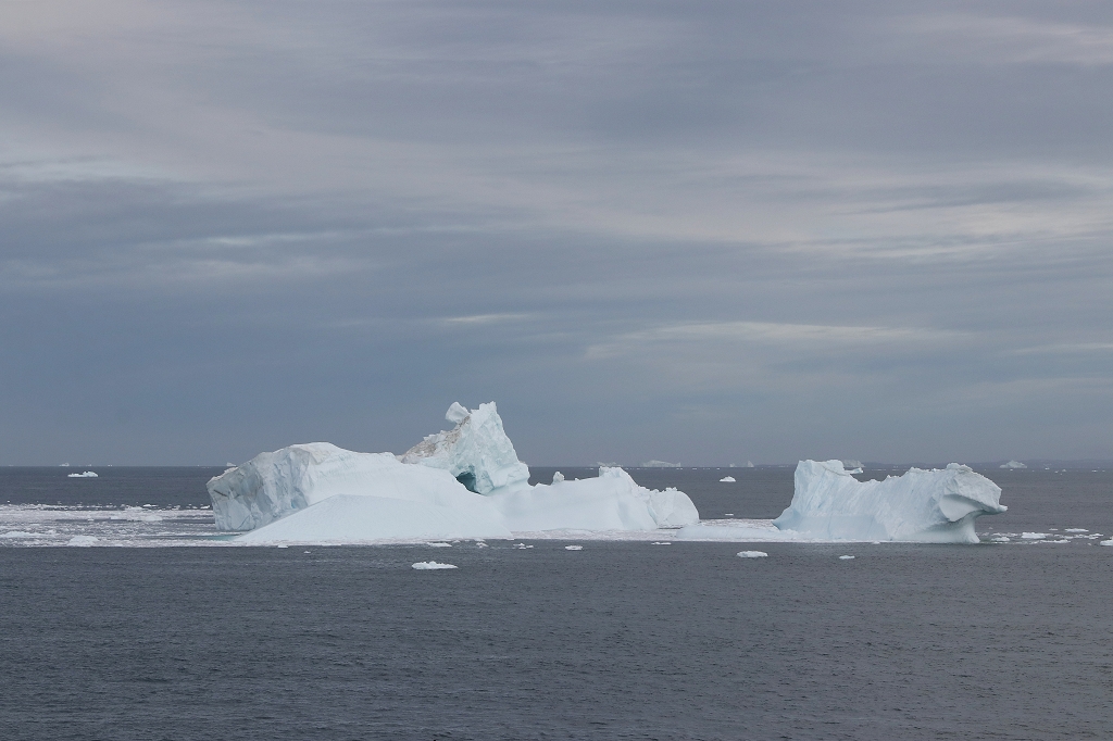 Eisberge vor der Diskoinsel