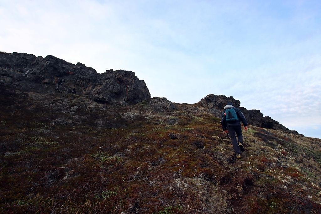 Wanderung zu den Basaltfelsen von Kuannit auf der Diskoinsel