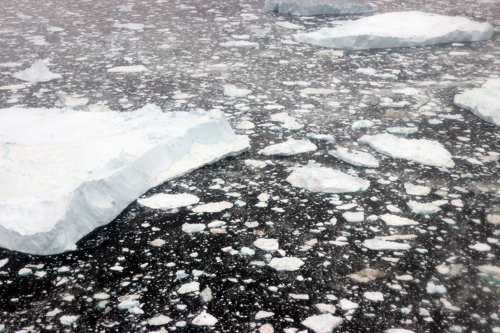 Ilulissat-Eisfjord von oben