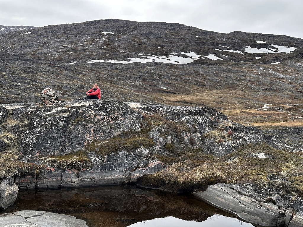 Unterwegs auf dem Orange Trail in Ilulissat