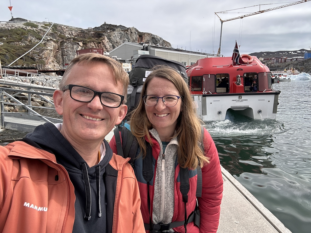 Am Hafen von Ilulissat