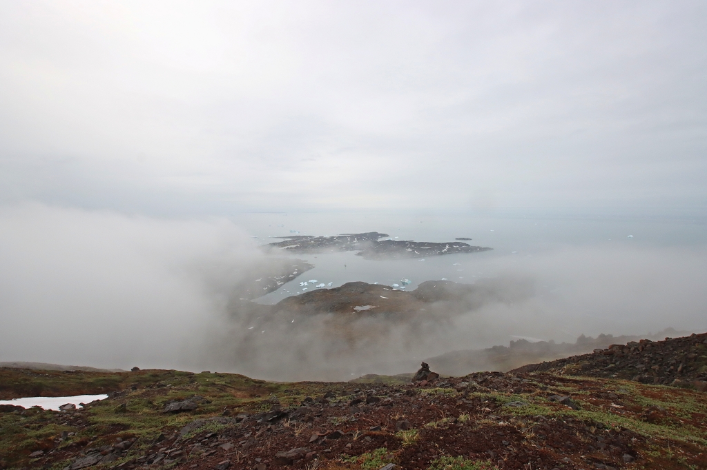 Blick auf Qeqertarsuaq